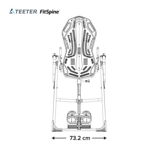 Inversijas tabula TEETER FitSpine X3