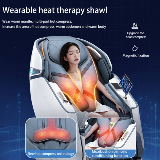 Masažinis krėslas JARE Deluxe FullBody R10 - 4D Zero Gravity