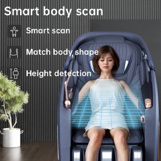 Masažinis krėslas JARE Deluxe Zero Gravity – 4D išmanusis masažo mechanizmas