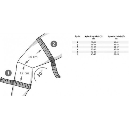 Kelio Įtvaras GenuTrain S dešinė