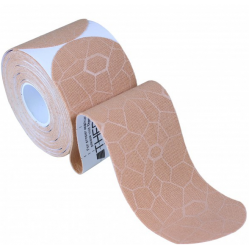 Kineziologinis Teipas Thera-Band, Sukarpytas, 5x25,4 cm, 20 vnt, Kūno/Koralinė