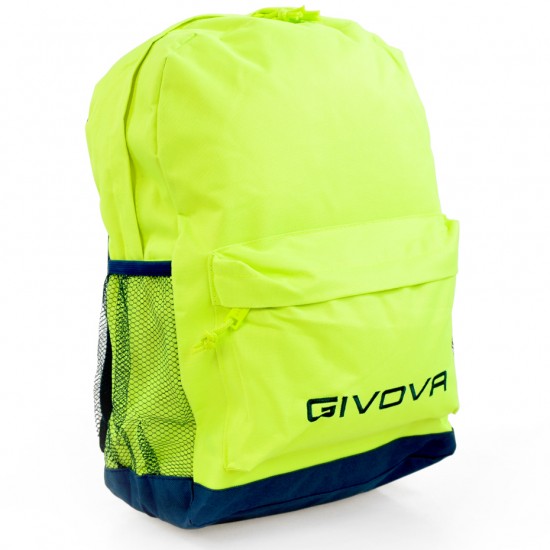 Kuprinė Givova Zaino Scuola Geltona 40x32x17 cm Talpa 21,7l