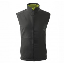 Men's vest VISION Softshell Gents Steel Gray