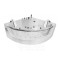 Masažinė vonia AMO-0053 Balta 140x140 cm.