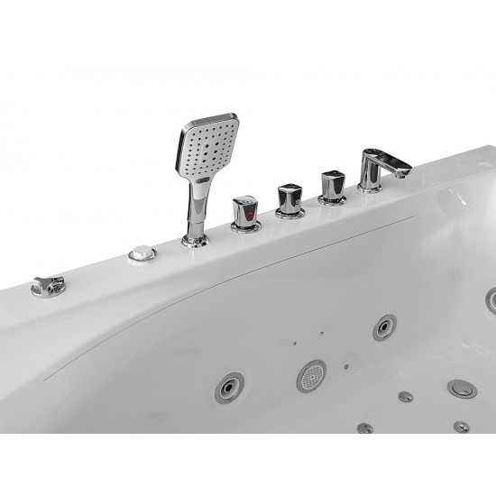 Masažinė Vonia AMO-0076 Vienvietė Kairė 170x85x59cm