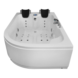 Masažinė Vonia AMO-1631 Turbo+ Kairė 180x120 cm.