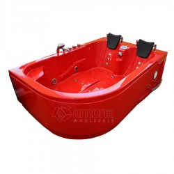 Masāžas vanna AMO-1631R Turbo+ Red Right 180x120x54cm