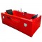 Masāžas vanna AMO-1659 HC Red Double 180x92x60 cm.