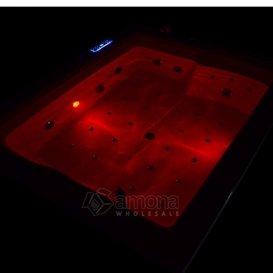 Masažinė Vonia AMO-1666 Dvivietė 180x150 cm.