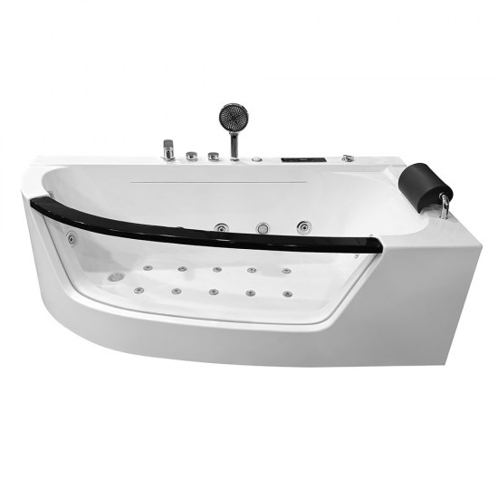 Masažinė Vonia AMO-0076 TURBO Vienvietė Dešinė 170x85x59cm