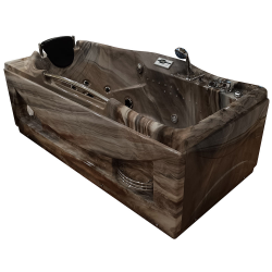 Masažinė Vonia AMUS-1050 Kairė 23 174x88 cm.