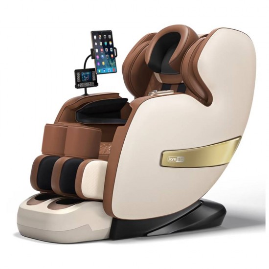 Masažinis krėslas JARE PearlComfort Q8, Cofe Gold