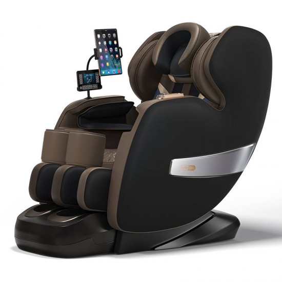 Masažinis krėslas JARE PearlComfort Q8, Mocha Silver