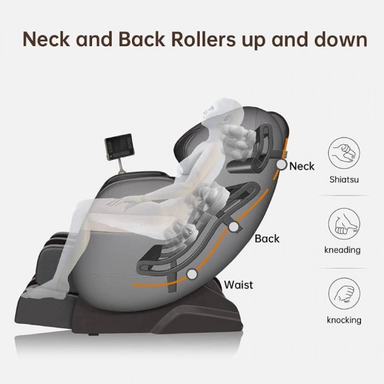 Masažinis krėslas JARE PearlComfort Q8, Pearl Gold