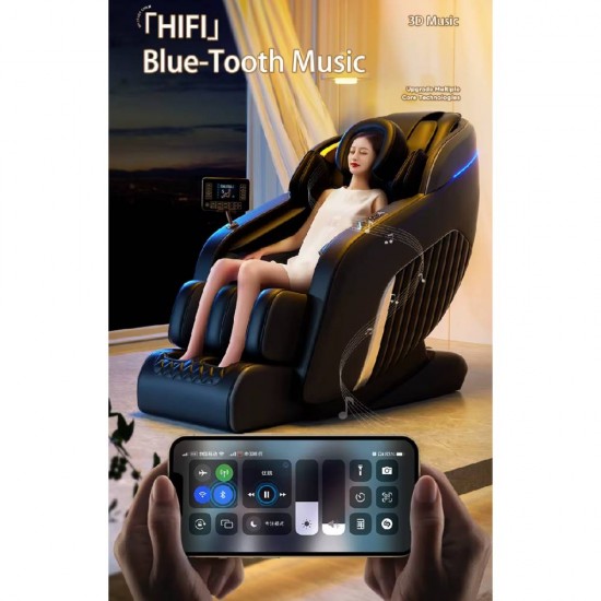 Masažinis Krėslas JR-A7-6687A Grey