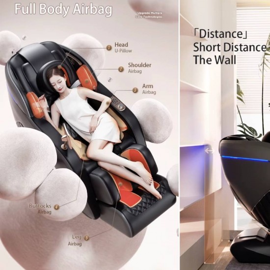 Masažinis Krėslas JR-A7-6687A Grey