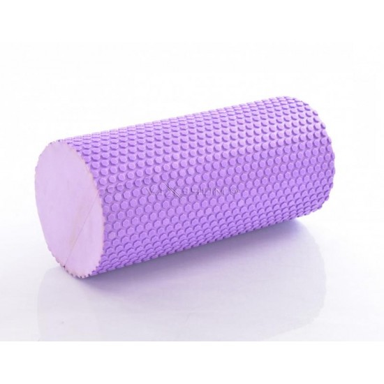 Masažo volelis 30x15cm, violetinė (DY-FR-004) Masažo volelis 30x15cm, violetinė (DY-FR-004)