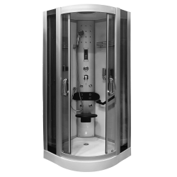 Masažinė Dušo Kabina AMO-06089-90W 90x90 cm.