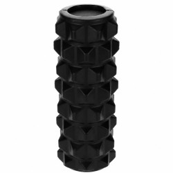 Masažinis jogos volas THOMS Solid Roll 33x14 cm. Juodas