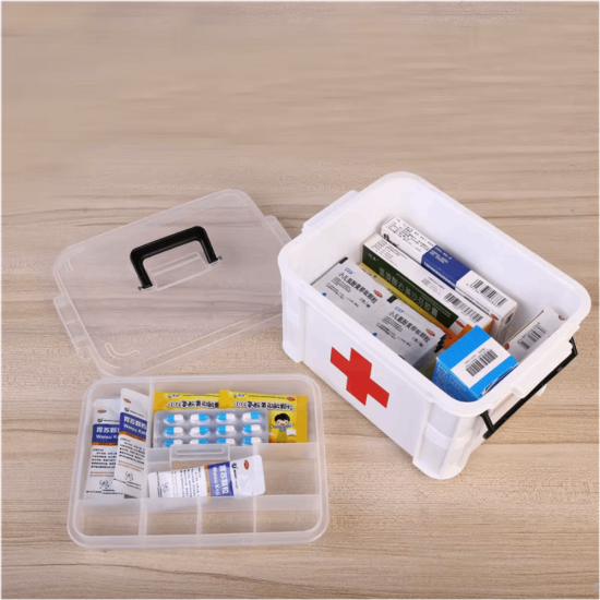 Medicininė saugojimo dėžutė KASMAN Small 23.5x17x13.5cm