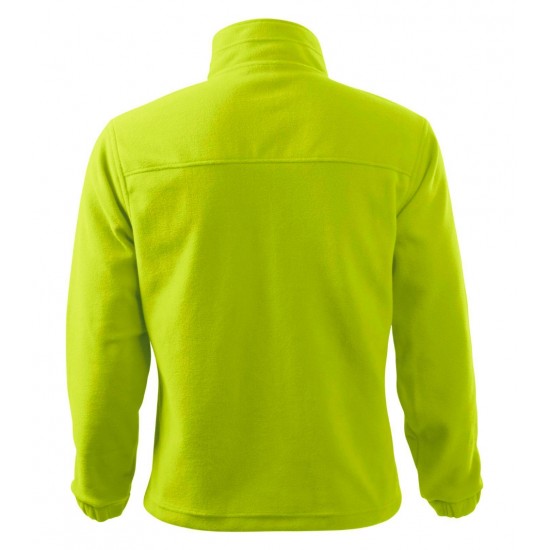 Vyriškas Flisinis Džemperis RIMECK Jacket 501, lime punch 280 g/m²