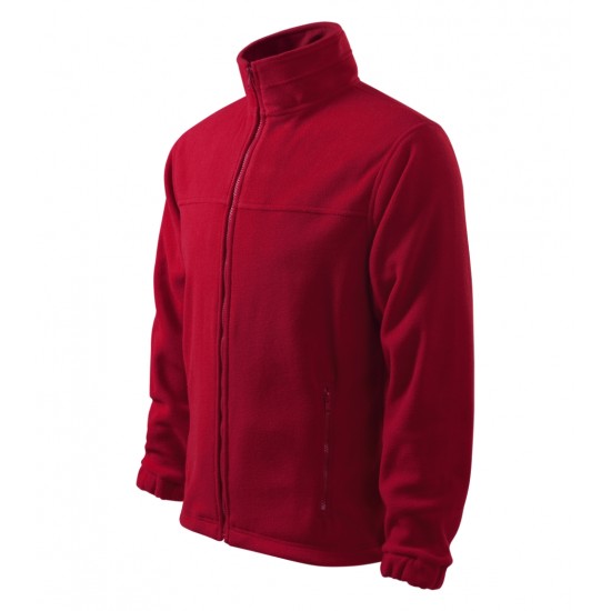 Vyriškas Flisinis Džemperis RIMECK Jacket 501, Marlboro Red 280 g/m²