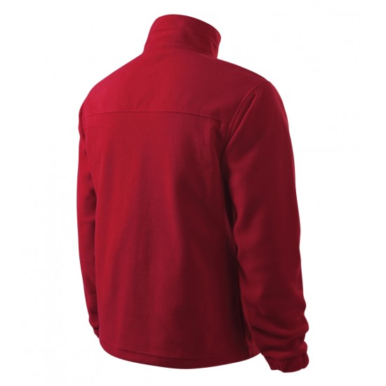 Vyriškas Flisinis Džemperis RIMECK Jacket 501, Marlboro Red 280 g/m²