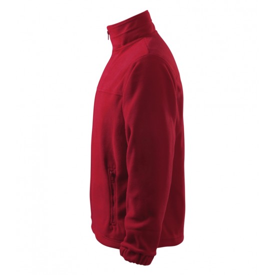 Vyriškas Flisinis Džemperis RIMECK Jacket 501, Marlboro Red 280 g/m²