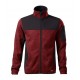 Vīriešu trikotāžas Softshell jaka RIMECK Casual 550 Knit marlboro red, 350 g/m²