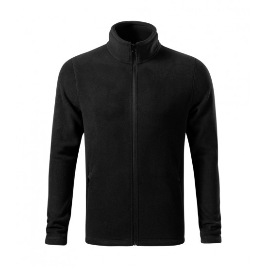Vyriškas Micro Fliso Džemperis MALFINI Factor Black 300 g/m²