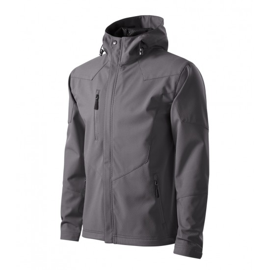 Vīriešu Softshell jaka Malfini Nano 531, steel gray 280 g/m²