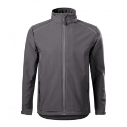 Vīriešu Softshell jaka Malfini Valley 536, Steel gray 300 g/m²