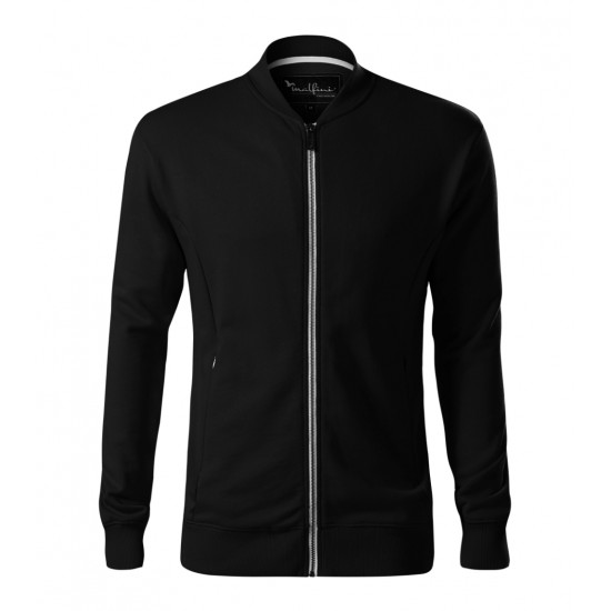 Vyriškas megztinis MALFINI Bomber 453 Black 320 g/m²