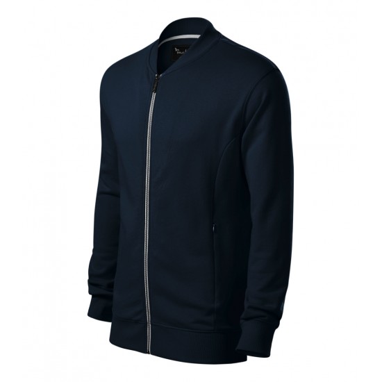 Vyriškas megztinis MALFINI Bomber 453 Navy blue 320 g/m²