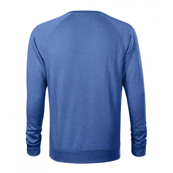 Vyriškas megztinis MALFINI Merger 415 Blue melange, 280 g/m²