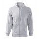 Vyriškas džemperis MALFINI Trendy Zipper 410 Ash melange, 300 g/m²