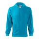 Vyriškas džemperis MALFINI Trendy Zipper 410 Blue atoll, 300 g/m²