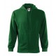 Vyriškas džemperis MALFINI Trendy Zipper 410 Bottle green, 300 g/m²
