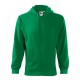Vyriškas džemperis MALFINI Trendy Zipper 410 Kelly green, 300 g/m²