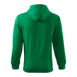 Vyriškas džemperis MALFINI Trendy Zipper 410 Kelly green, 300 g/m²