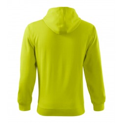 Vyriškas džemperis MALFINI Trendy Zipper 410 Lime punch, 300 g/m²