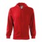 Vyriškas džemperis MALFINI Trendy Zipper 410 Red, 300 g/m²