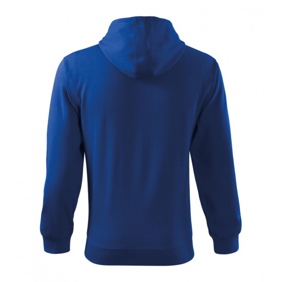 Vyriškas džemperis MALFINI Trendy Zipper 410 Royal blue, 300 g/m²