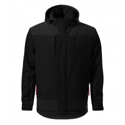 Vyriška žieminė softshell striukė RIMECK Vertex W55 Black (Juoda)