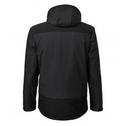 Vyriška žieminė softshell striukė RIMECK Vertex W55 Ebony Gray (Pilka)