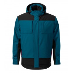 Vyriška žieminė softshell striukė RIMEX Vertex W55 Petrol Blue (Tamsiai mėlyna)
