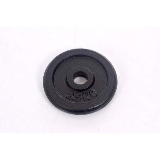 Metalinis svoris štangoms ir hanteliams 2,5kg