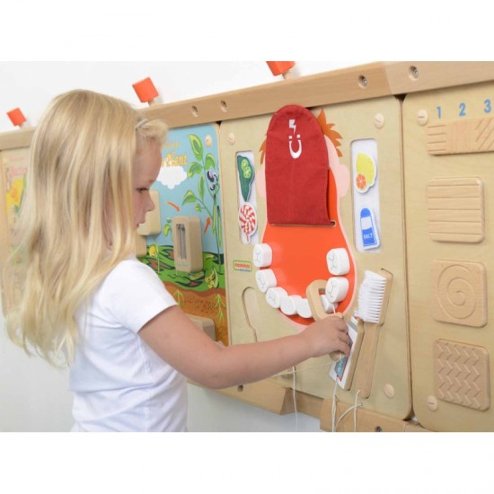 Mokomoji Medinė Lenta Masterkidz Burnos Higiena