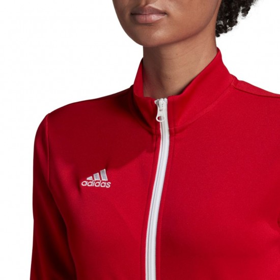 Moteriška Sportinė Striukė Adidas Entrada 22 Raudona