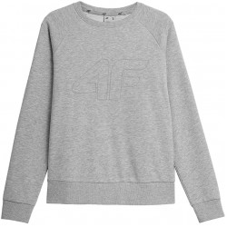 Moteriškas Džemperis 4F Šviesiai Pilkas Melange NOSH4 BLD350 27M